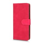 Peňaženkové kožené puzdro SKIN FEEL na Motorola Moto G32 - Ružovočervená