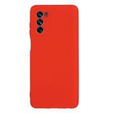 Gumený kryt PURE COLOR na Motorola Moto G62 5G - Červená