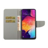 Peňaženkové kožené puzdro na Samsung Galaxy A41 - Jade Butterfly