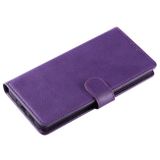 Peňaženkové puzdro na Samsung S20+ Solid Color - fialová