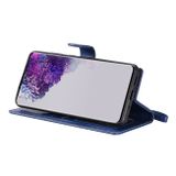 Peňaženkové puzdro na Samsung S20 Ultra - Solid Color -modrá