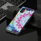 Gumený kryt Luminous na Samsung Galaxy A41 - Half-flower