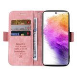 Peňaženkové kožené puzdro BETOPNICE na Samsung Galaxy A73 5G - Ružová