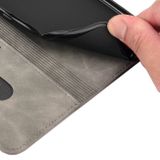 Peňaženkové kožené puzdro SKIN FEEL na Motorola Moto G42 - Šedá