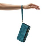 Multifunkčné peňaženkové puzdro CaseMe na iPhone 14 Pro Max - Modrá