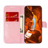 Peňaženkové kožené puzdro COLORFUL na Motorola Moto G32 - Ružová