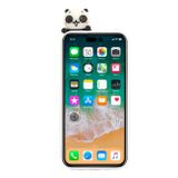 Gumený kryt CORTOON na iPhone 14 Pro Max - Shy Panda