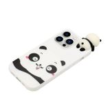Gumený kryt CORTOON na iPhone 14 Pro Max - Shy Panda