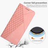 Peňaženkové kožené puzdro DIAMOND na Xiaomi 12 Lite – Ružovozlatá