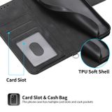 Peňaženkové kožené puzdro WALLET na Xiaomi 12T / 12T Pro – Čierna