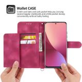 Peňaženkové kožené puzdro WALLET na Xiaomi 12T / 12T Pro – Vínovo červená