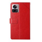 Peňaženkové kožené puzdro Y-shaped na Motorola Edge 30 Ultra - Červená