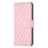 Peňaženkové kožené puzdro DIAMOND na Samsung Galaxy A14 4G/5G – Ružová