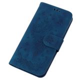 Peňaženkové kožené puzdro ROSE na Xiaomi Redmi A1 – Modrá