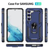 Gumený kryt SHOCKPROOF TPU + PC na Samsung Galaxy S23 5G - Modrá