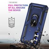 Gumený kryt SHOCKPROOF TPU + PC na Samsung Galaxy S23 5G - Modrá