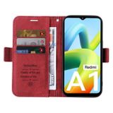 Peňaženkové kožené puzdro BETOPNICE na Xiaomi Redmi A1 – Červená