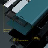 Knižkové puzdro Electroplating Mirror MAGNETIC na Xiaomi 12T / 12T Pro - Čierna