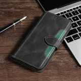 Peňaženkové kožené puzdro SKIN FEEL na Samsung Galaxy A04s – Čierna
