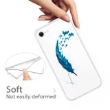 Gumený kryt na iPhone SE (2020) - Feather
