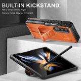 Kryt Machine Armor Shockproof na Samsung Galaxy Z Fold4 - Oranžová