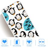 Gumený kryt na iPhone SE (2020) - Penguin