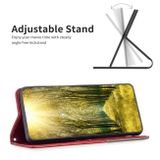 Peňaženkové kožené puzdro PRISMATIC na Samsung Galaxy A54 5G – Červená