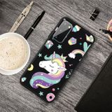 Gumený kryt TPU na Samsung Galaxy A41 - Candy Unicorn