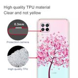 Gumený kryt na Huawei P40 Lite - Shockproof Painted Transparent -Butterfly Tree