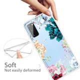 Gumený kryt TPU na Samsung Galaxy A41 - Gem Flower
