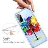 Gumený kryt TPU na Samsung Galaxy A41 - Oil Painting Tree