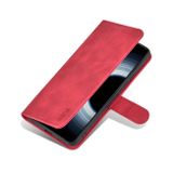 Peňaženkové kožené puzdro AZNS na Xiaomi 12T / 12T Pro – Červená
