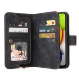Multifunkčné peňaženkové puzdro na váš Samsung Galaxy A03 - Čierna