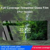 Temperované tvrdené sklo IMAK Full Screen na Honor X8 5G/X6 - Čierna