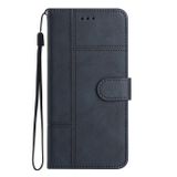 Peňaženkové kožené puzdro BUSINESS na Xiaomi 12 Lite – Modrá
