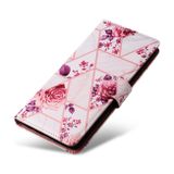 Peňaženkové kožené puzdro BRONZING na Samsung Galaxy A14 4G/5G – Ružovozlatá