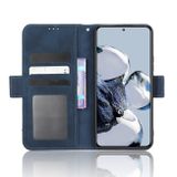 Peňaženkové kožené puzdro CALF na Xiaomi 12T / 12T Pro – Modrá
