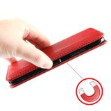 Peňaženkové kožené puzdro MAGNETIC na Xiaomi 12T / 12T Pro – Červená