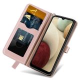 Peňaženkové kožené puzdro LIFE TREE na Samsung Galaxy A54 5G – Ružovozlatá