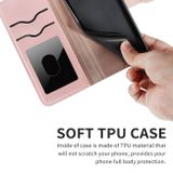 Peňaženkové kožené puzdro LIFE TREE na Samsung Galaxy A54 5G – Ružovozlatá