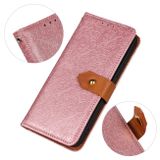 Peňaženkové kožené puzdro Floral na Motorola Edge 40 Pro - Ružová