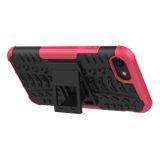 Kryt Tough Armor na iPhone SE (2020) - Ružovočervený