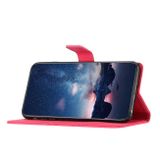 Peňaženkové kožené puzdro DIAMOND na Samsung Galaxy A04s – Červená