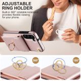 Ring Holder kryt RFID na Samsung Galaxy S23 5G – Ružovozlatá