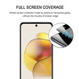 Ochranné sklo Fullscreen na Moto G73 5G - Čierna