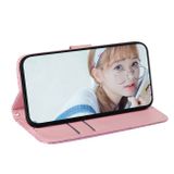 Peňaženkové 3D puzdro Colorful na Oppo A58 5G - Ružová