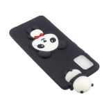 Gumený kryt 3D na Samsung Galaxy A41 - Panda with Red Bow