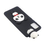 Gumený kryt 3D na Samsung Galaxy A51 - Panda with Red Bow