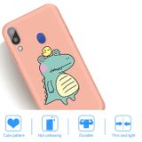 Gumený kryt na Samsung Galaxy A30 - Orange Crocodile Bird