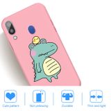 Gumený kryt na Samsung Galaxy A30 -Pink Crocodile Bird